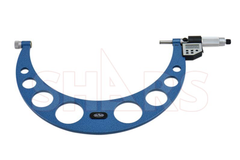 SHARS 6-12" Electronic Interchangeable Anvil Micrometer Set NEW R]