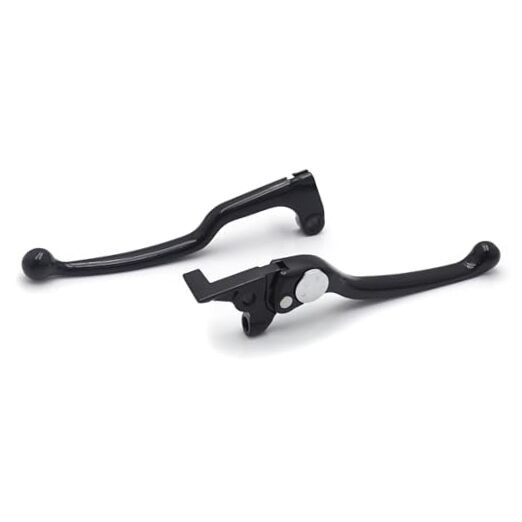 SKULL PIVOT- Motorcycle Brake Clutch Levers Adjustable Replacement Black