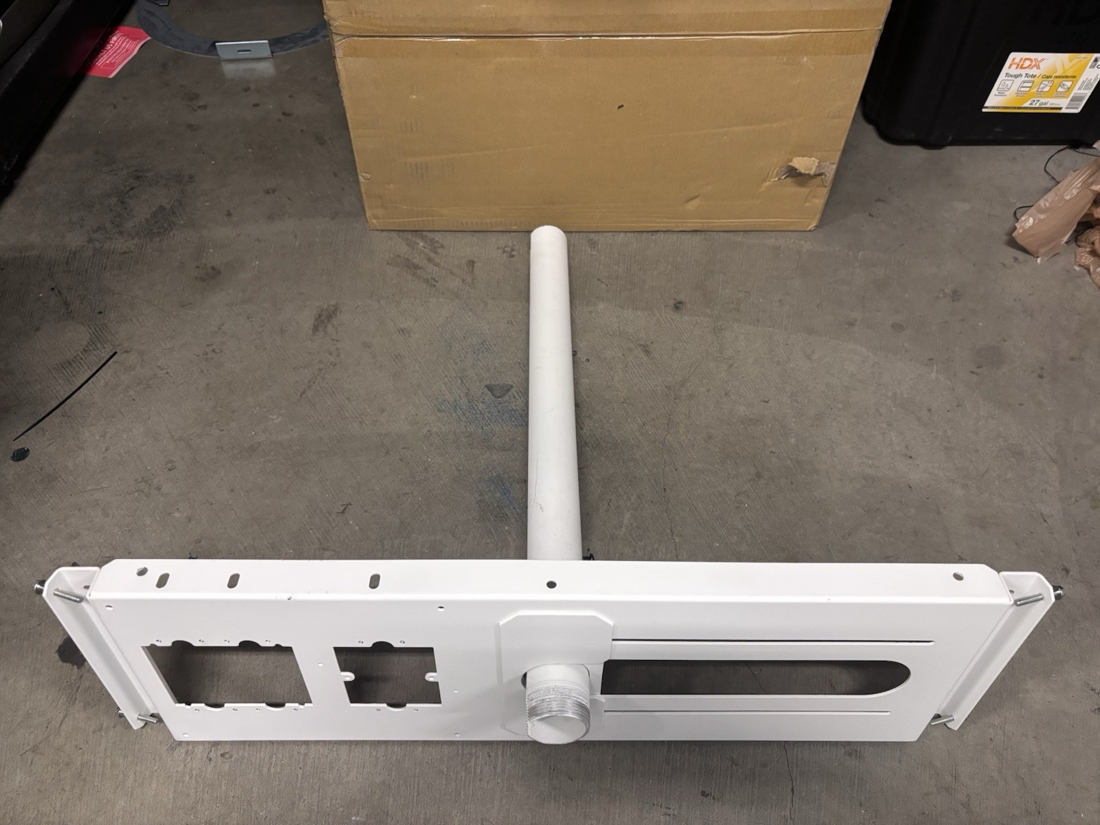 Extron PCM 340 70-656-23 Projector Drop Ceiling Mount w/ Adjustable Pole; WHITE