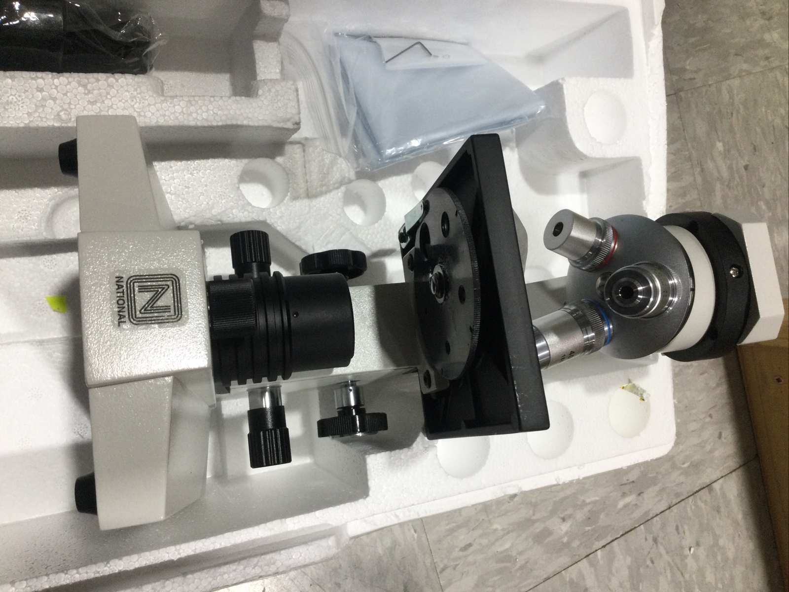National Optical 127 CLED Microscope