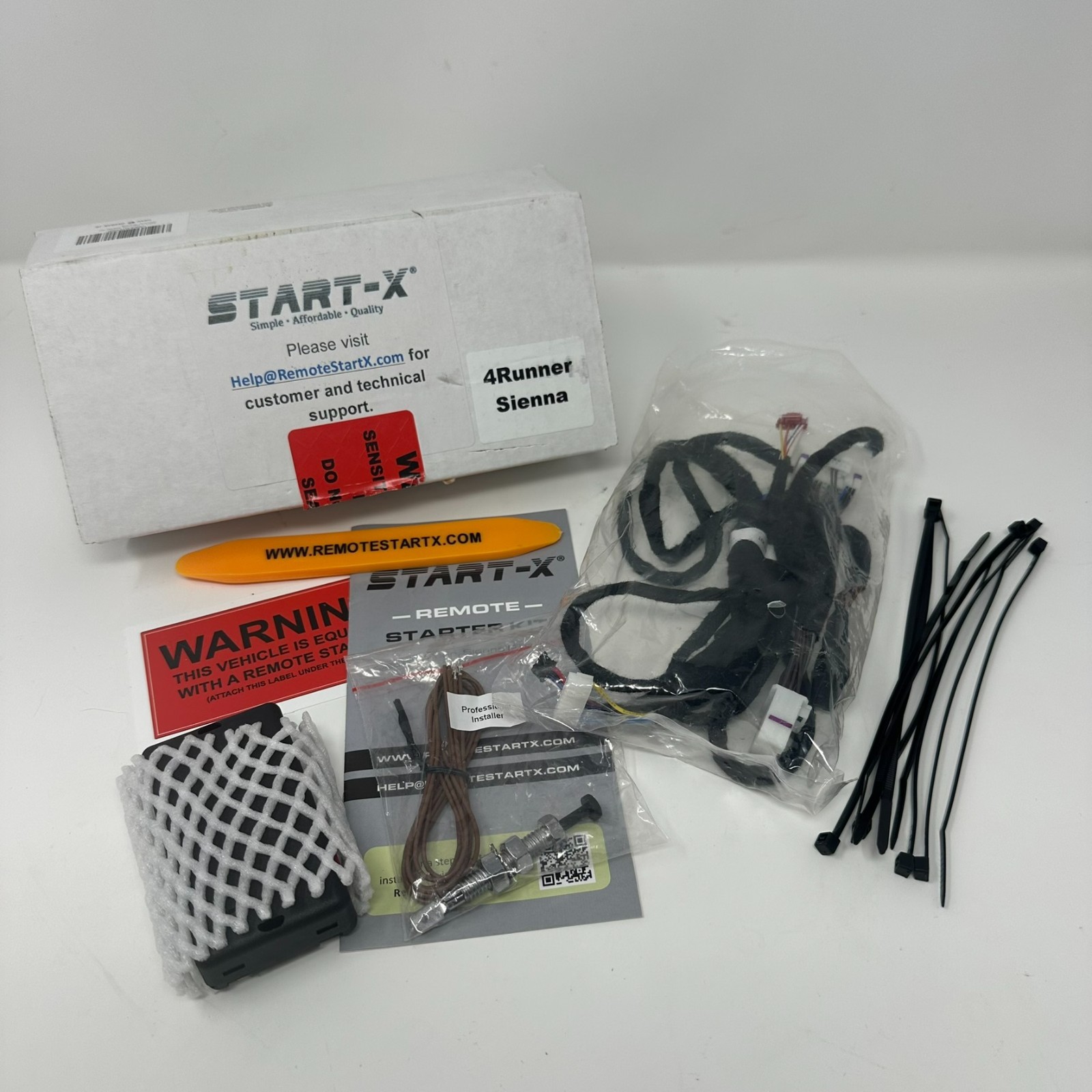 Start-X Remote Starter Kit for 4Runner Sienna | New