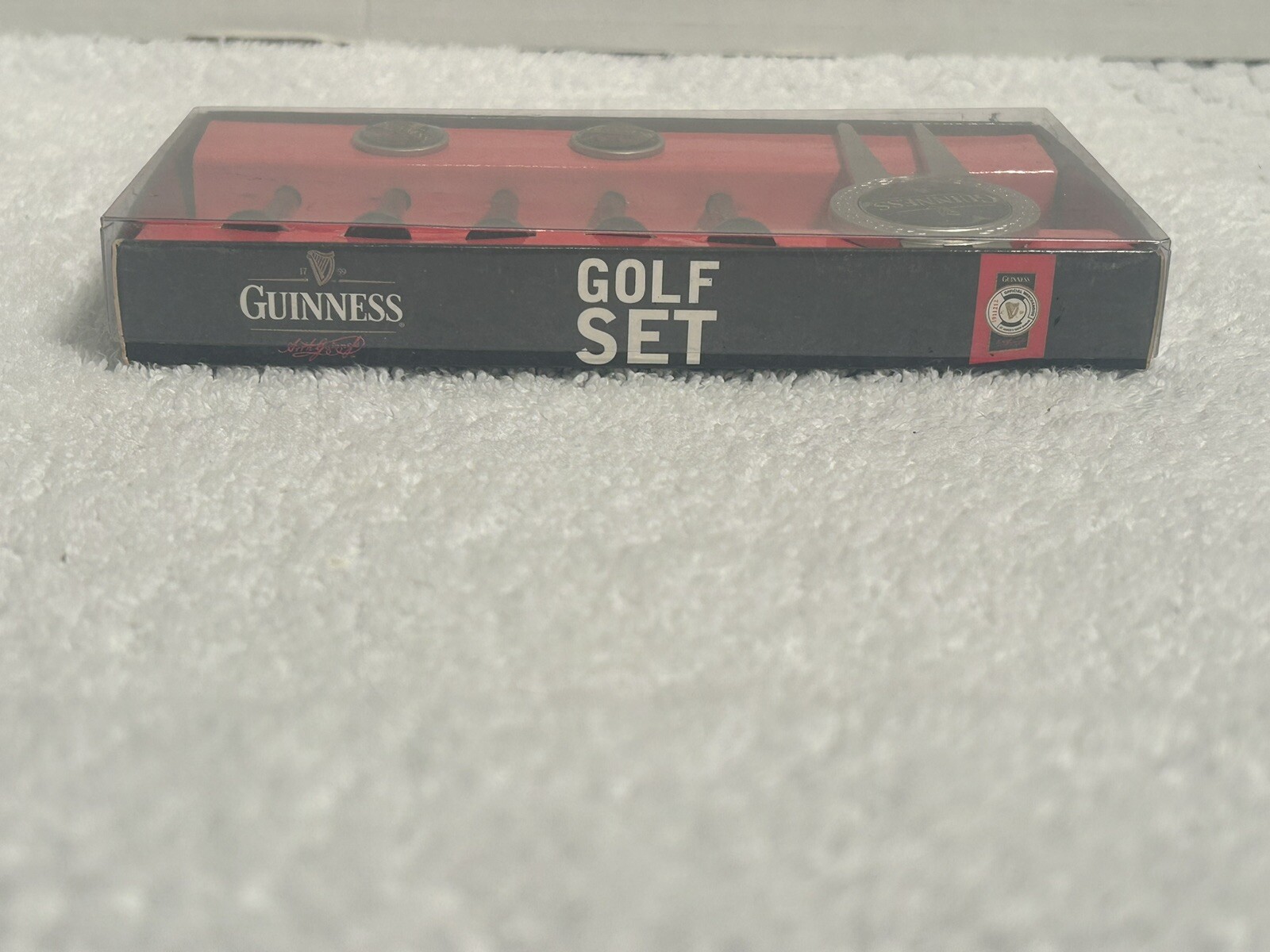 Vintage 2003 Guinness Golf Tee and Maker Set