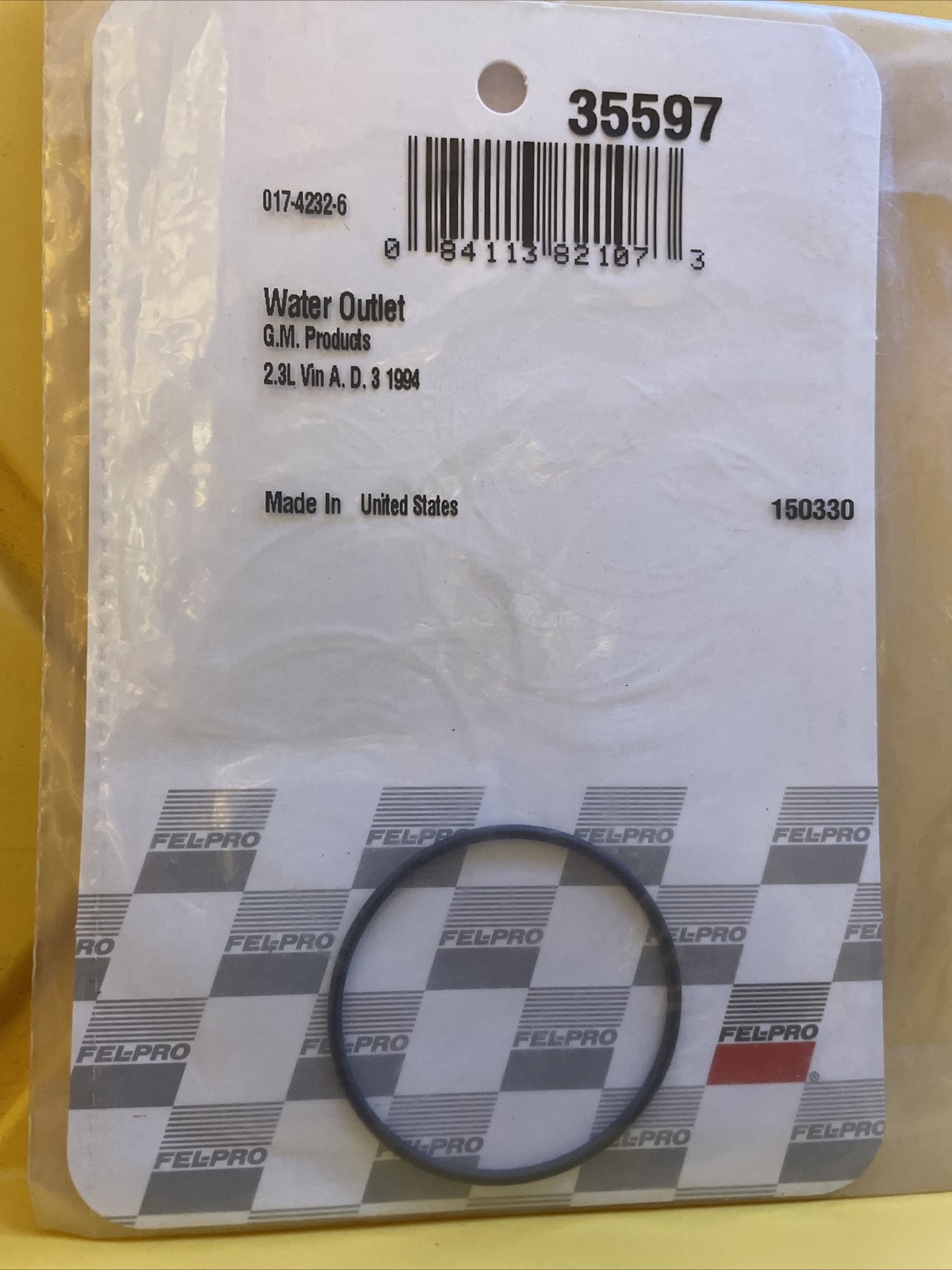 Fel-Pro 35597 Engine Coolant Outlet Gasket