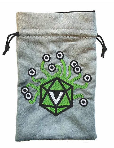 D-holder Large DnD Dice Bag | Dice Pouch | RPG DnD D&D Dungeons Dragons