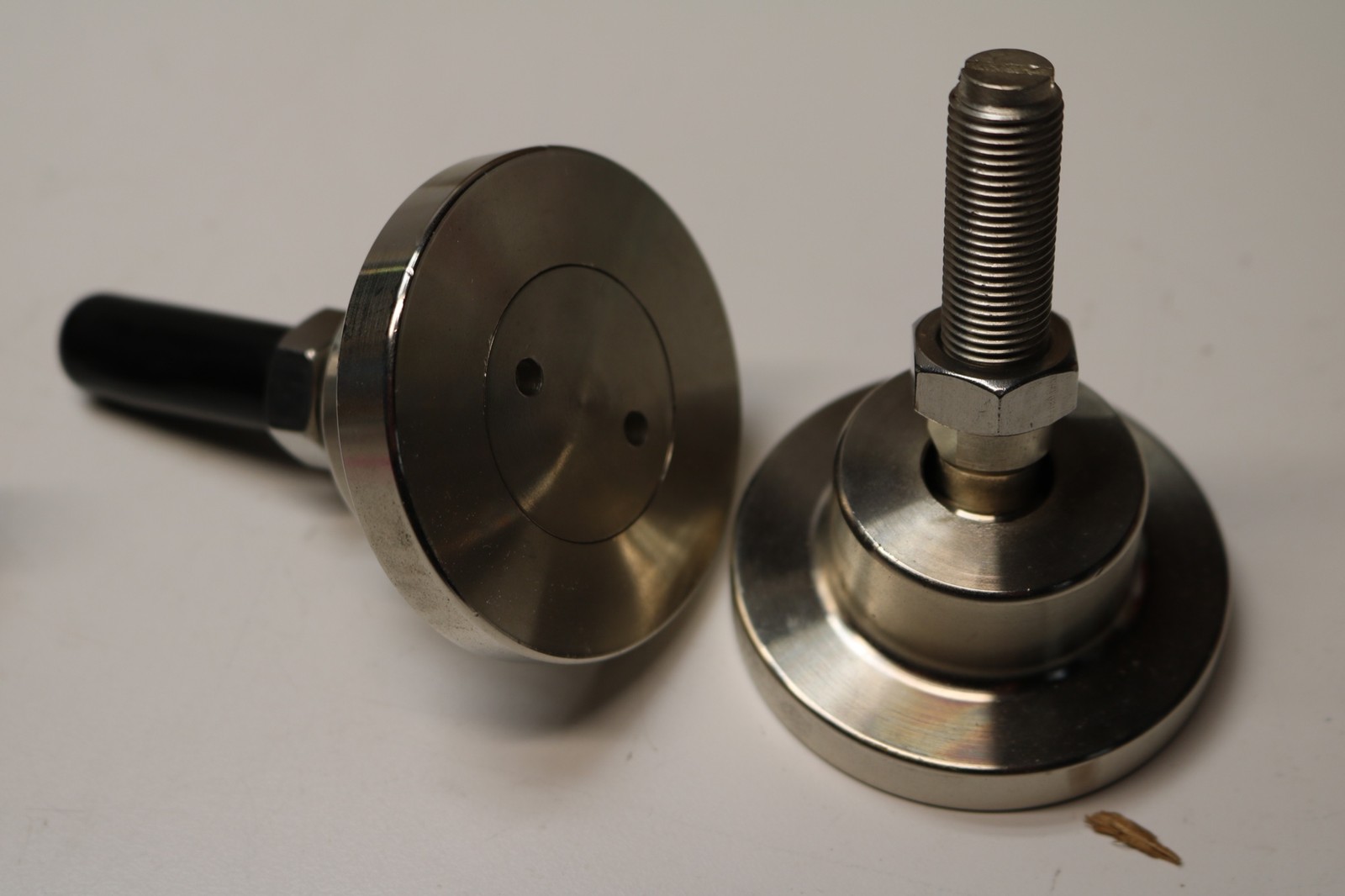 2x Heavy Duty Machine Leveling Foot Feet Stainless 2.5"w base, 1.5"Shaft, 1/2-20