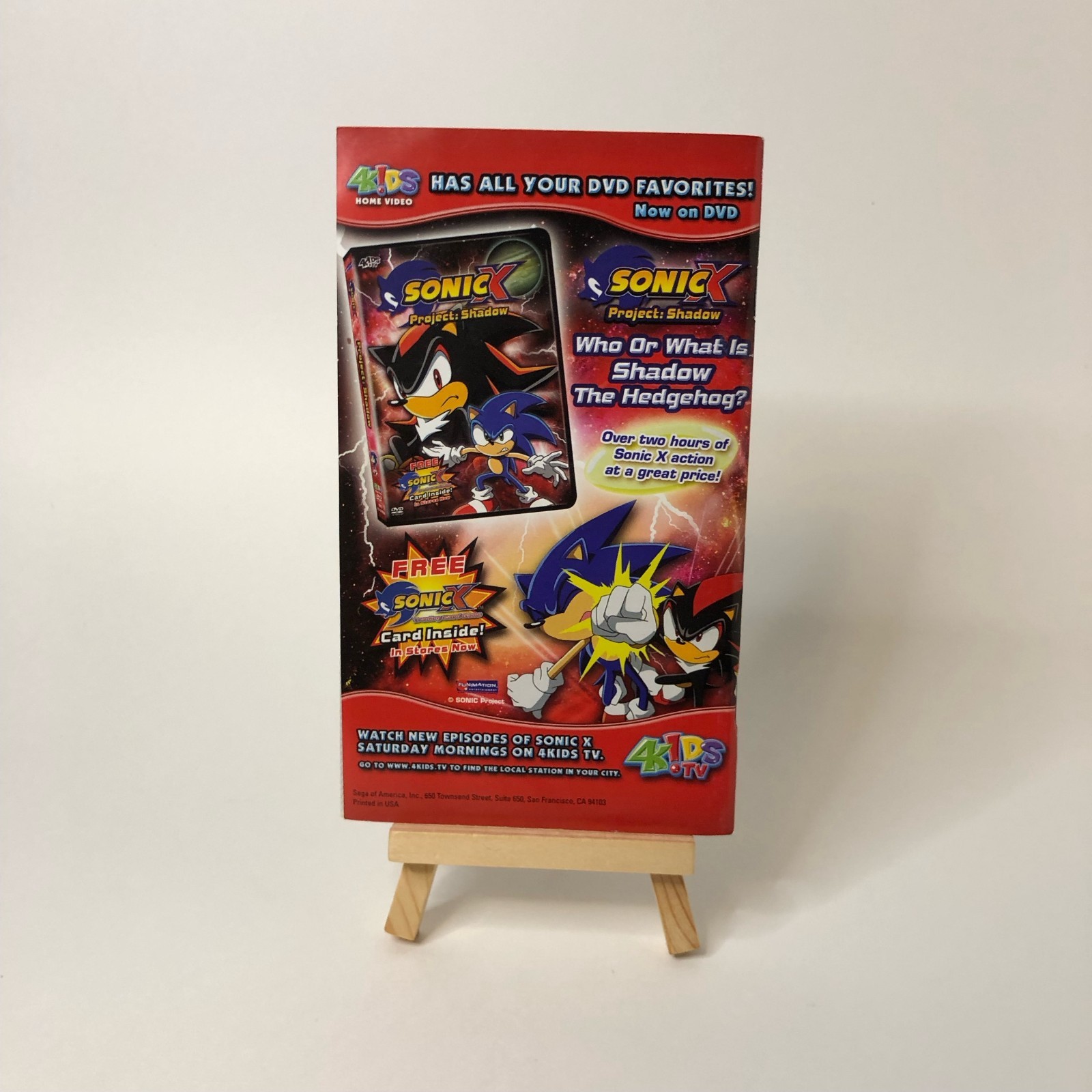 Replacement Case and Manual Only for Shadow The Hedgehog Nintendo GameCube