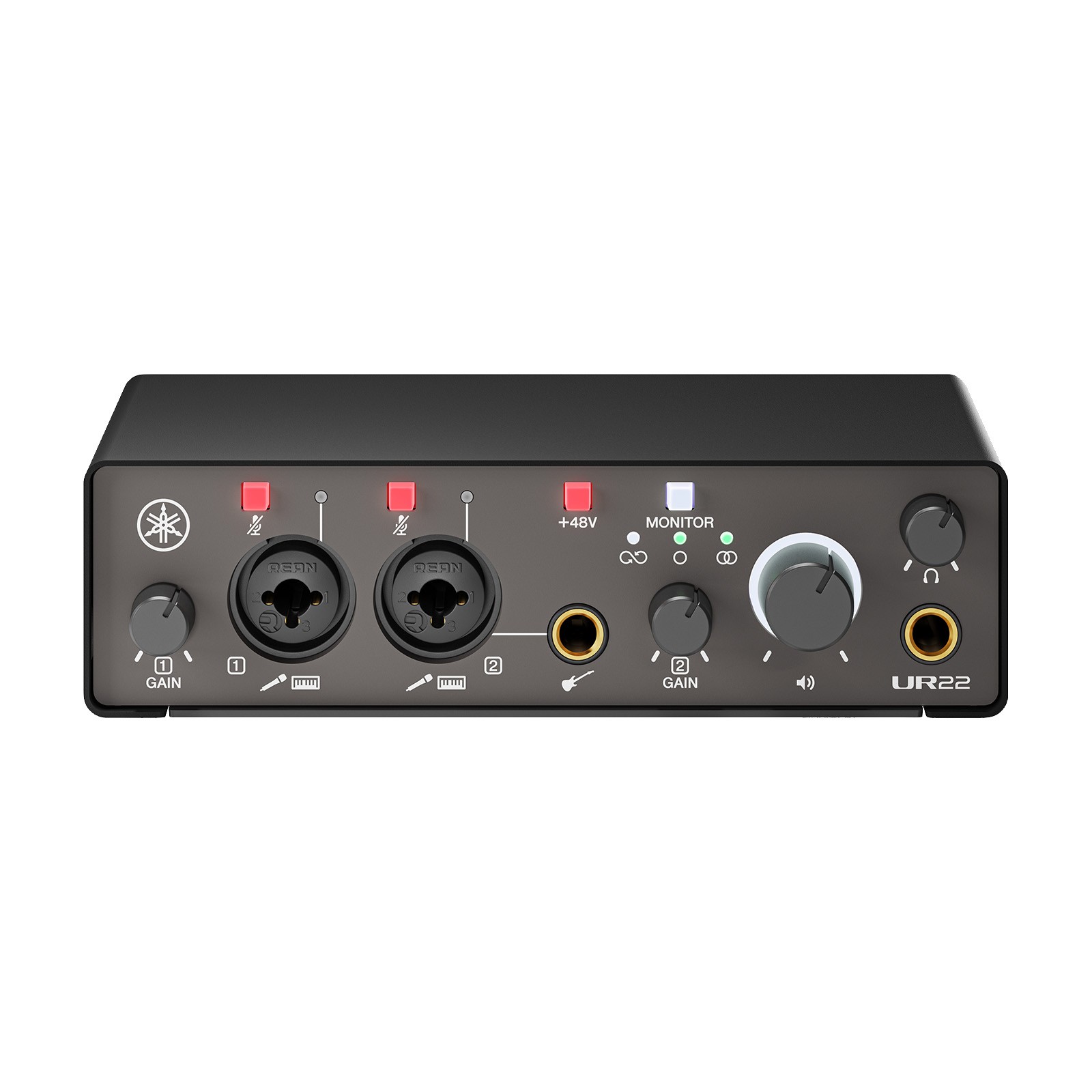 Yamaha Pro Audio UR22MK3 B 2-in/2-out USB-C Audio Interface - Black