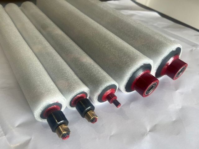 Rubber Roller Set of 5 for AB DICK 375 9800 RD-375K