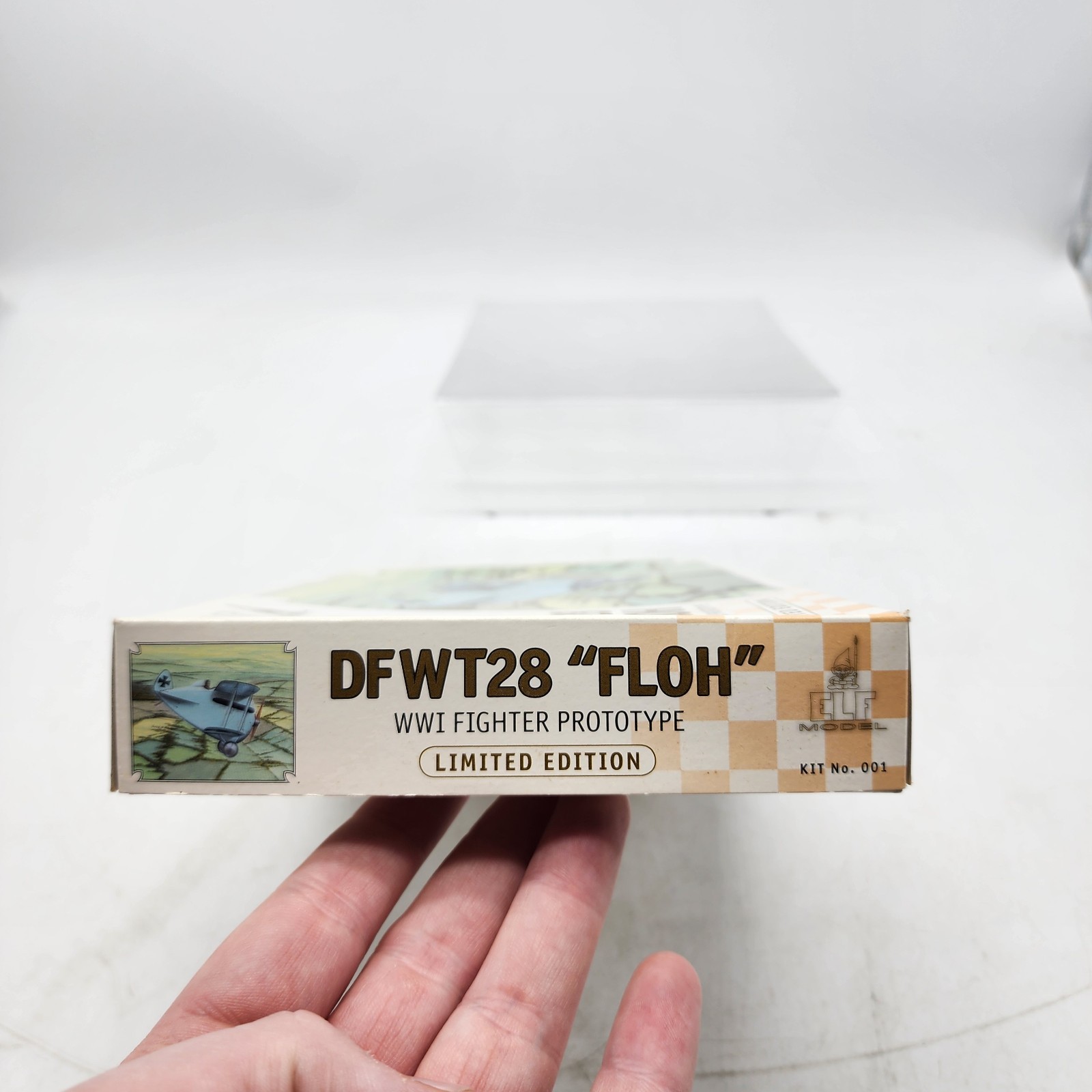 ELF Model 1/72 DFWT28 FLOH WWI Fighter Prototype Model Airplane Kit Open Box New