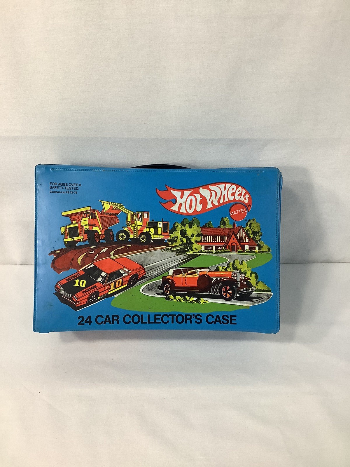 Vintage 1980 Hot Wheels™ Mattel™ 13 Car Collector's Case w/ 13 Cars
