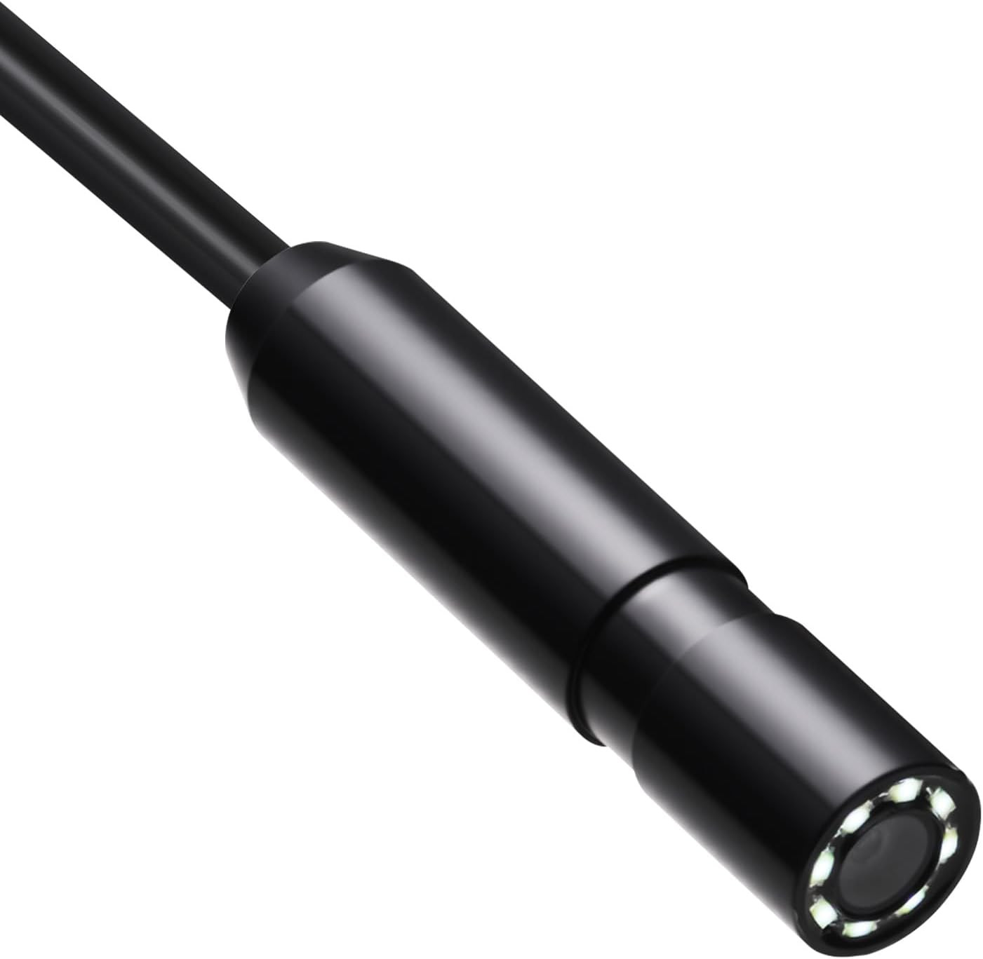 Endoscope Camera with 49.2FT Semi-Rigid Cable, 1920P HD Borescope for Android &