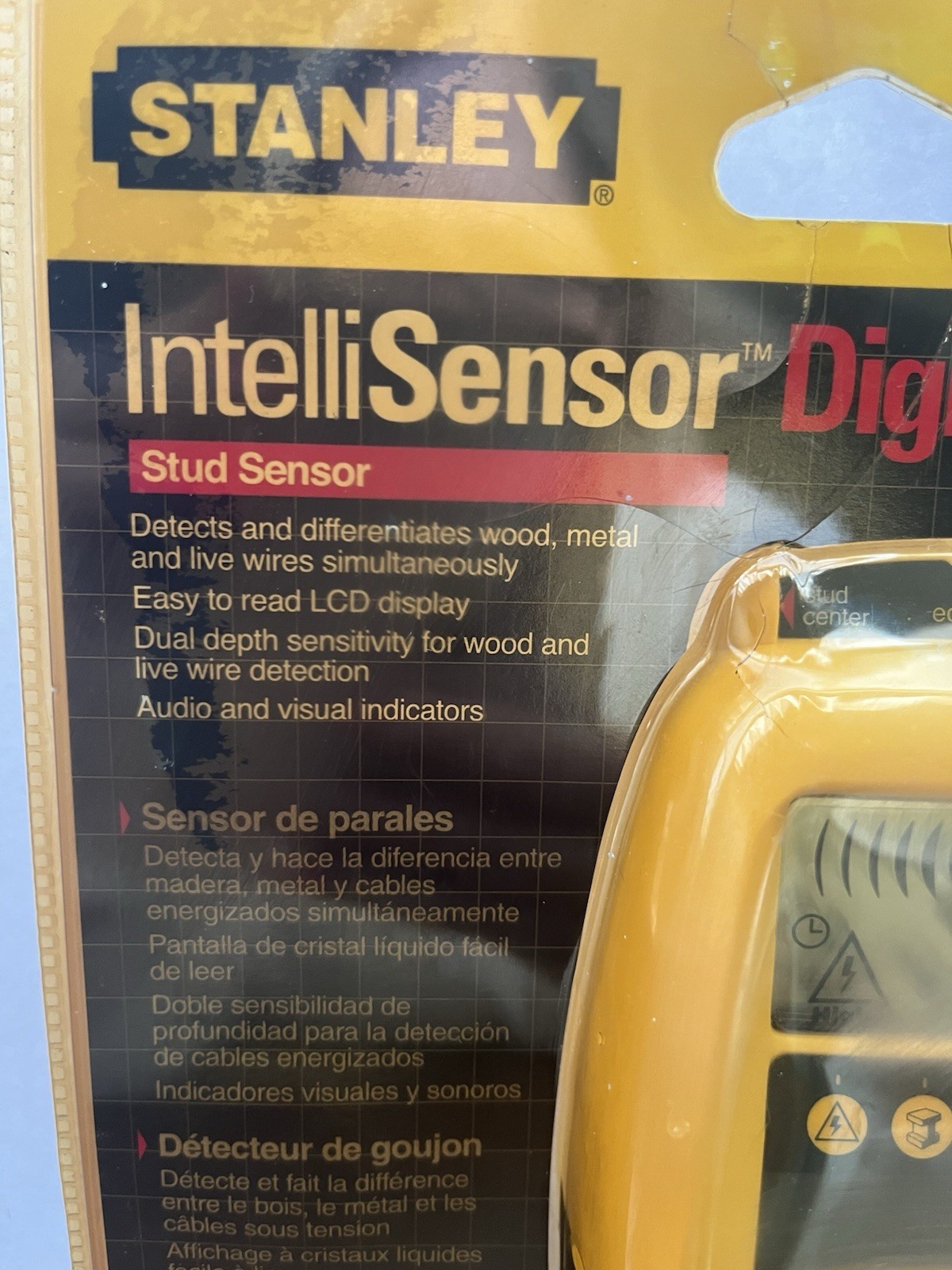 Stanley IntelliSensor DigiScan Stud Sensor 77-250 — New Factory Sealed