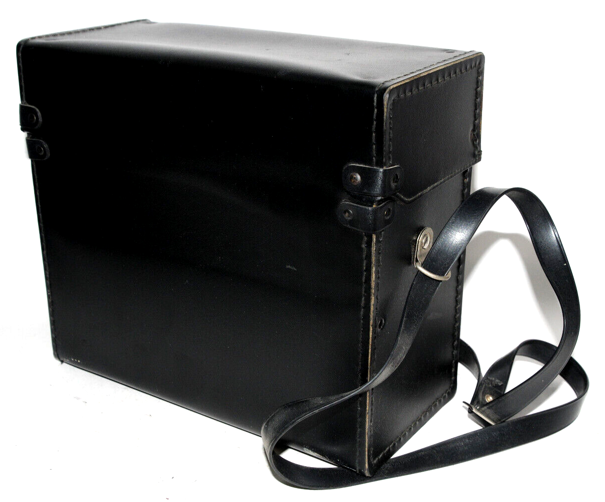 Polaroid Model 350 Land Camera W/Flash Attachment, Cold Clip and Case
