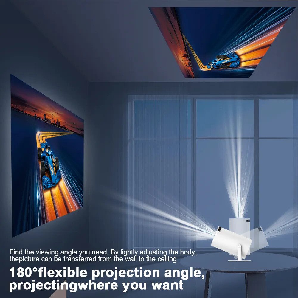 Proyector Para Moviles Celular Wifi Bluetooth Android Y Ios Iphone Portatil Mini