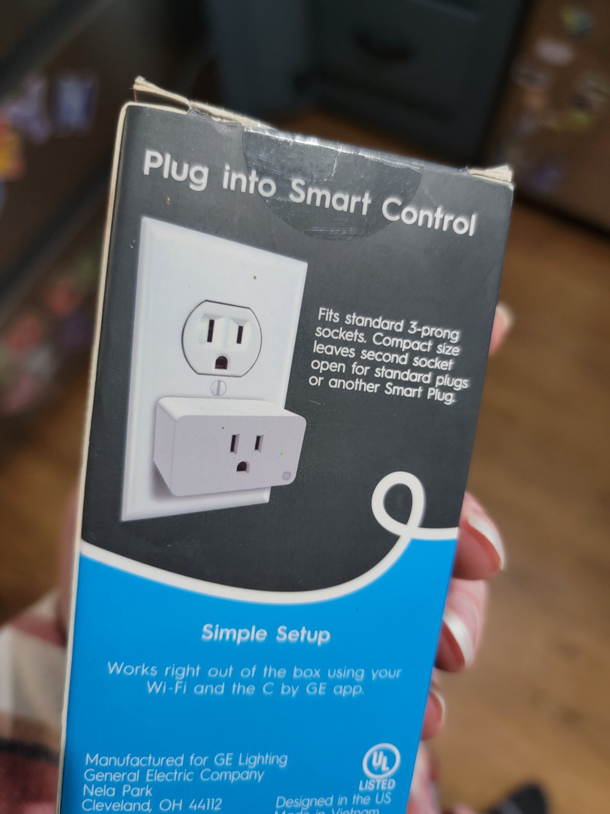 GE 93103491 Smart Plug - White