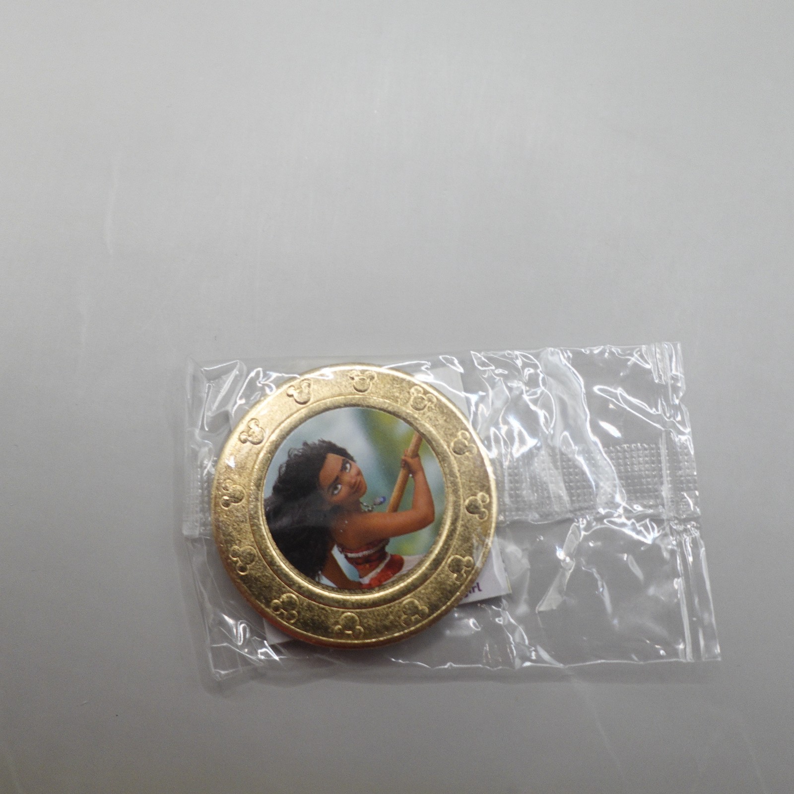 Disney Wonderball Coin 100 Year Anniversary - Moana Sealed New in Package