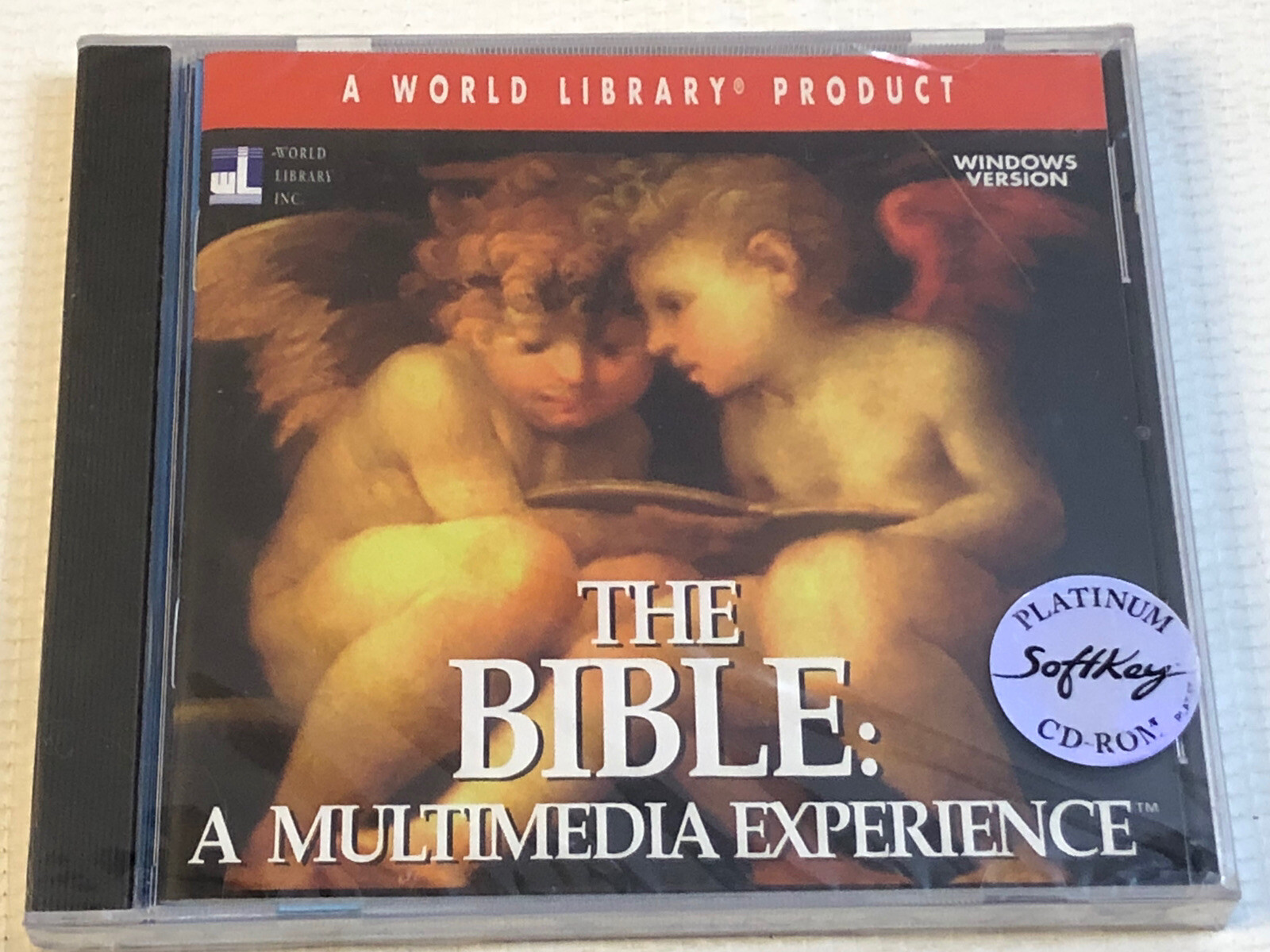 The Bible PC Cd Rom The Bible: A Multimedia Experience Win 3.1 or Higher (1)