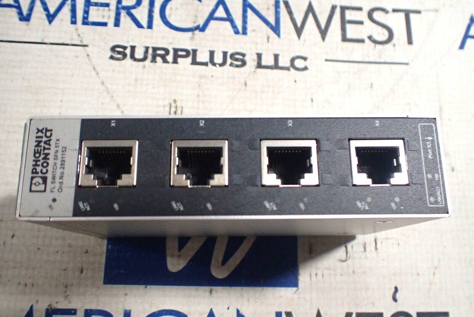 Phoenix Contact FL Switch SFN 5TX 24VDC Ethernet Switch 2891152