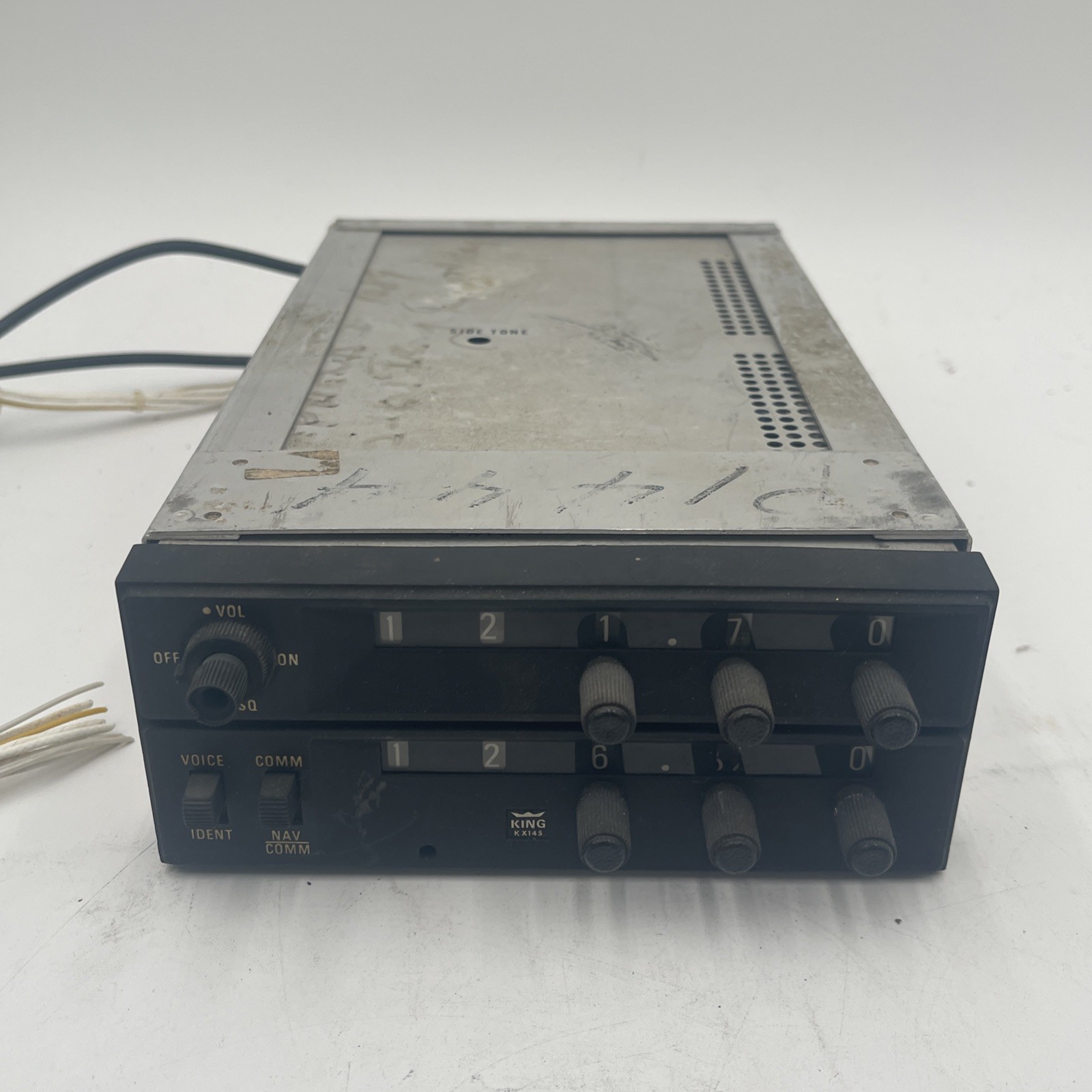 King KX 145 Radio With Tray And Wiring UNTESTED