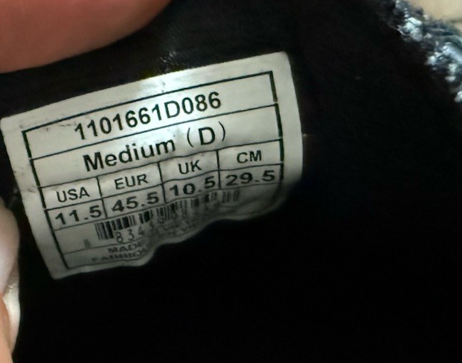 Goodyear Comfort Ride Brooks Vanguard 11.5 Medium
