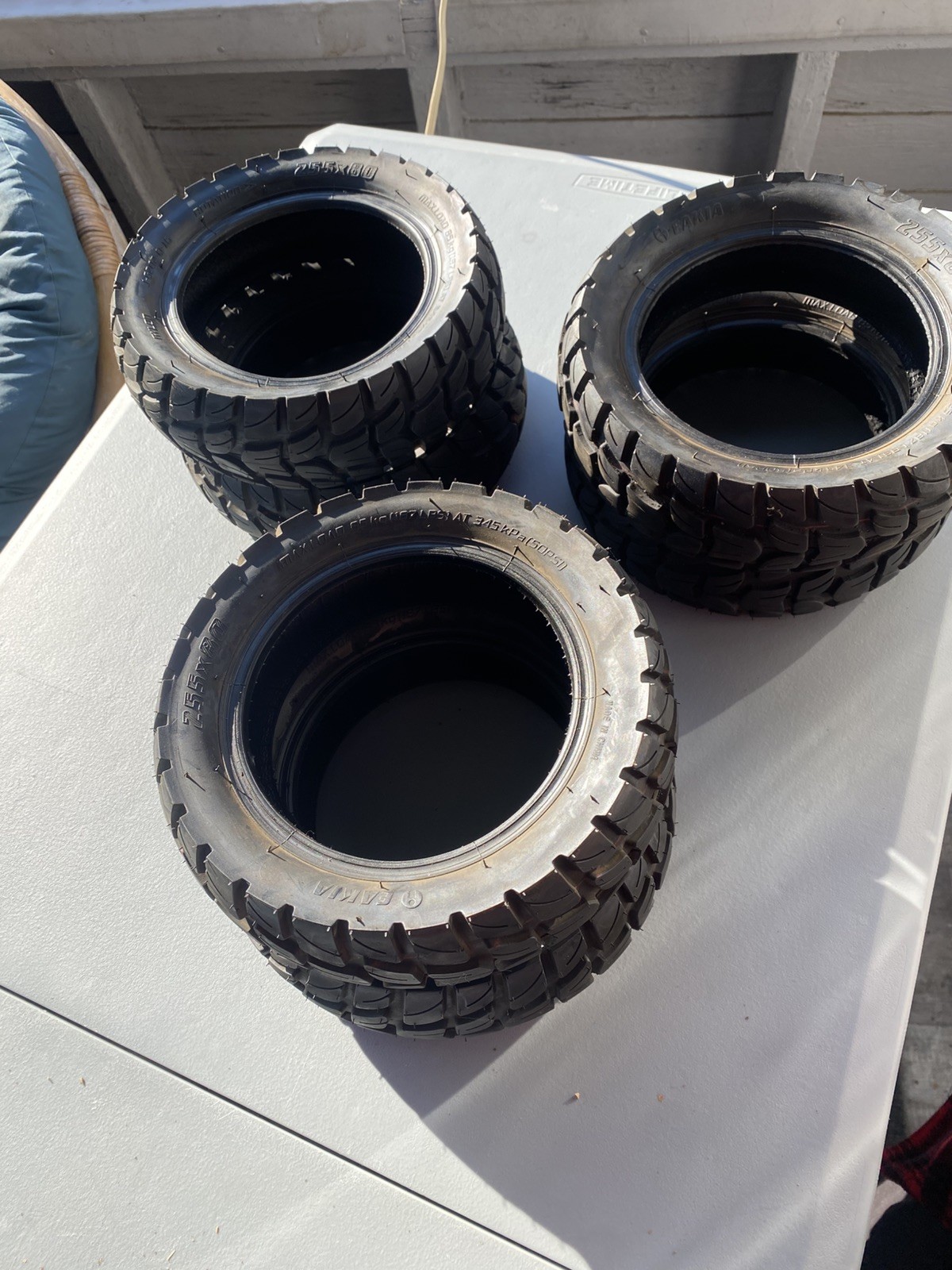 Generic 255x80 Off-Road Tire for 10" Electric Scooter, (10x3.0 / 80/65-6 size)