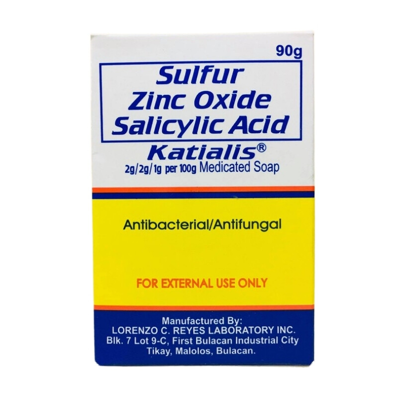 Katialis Medicated Soap Anti-Bacterial/AntiFungal 90 grams