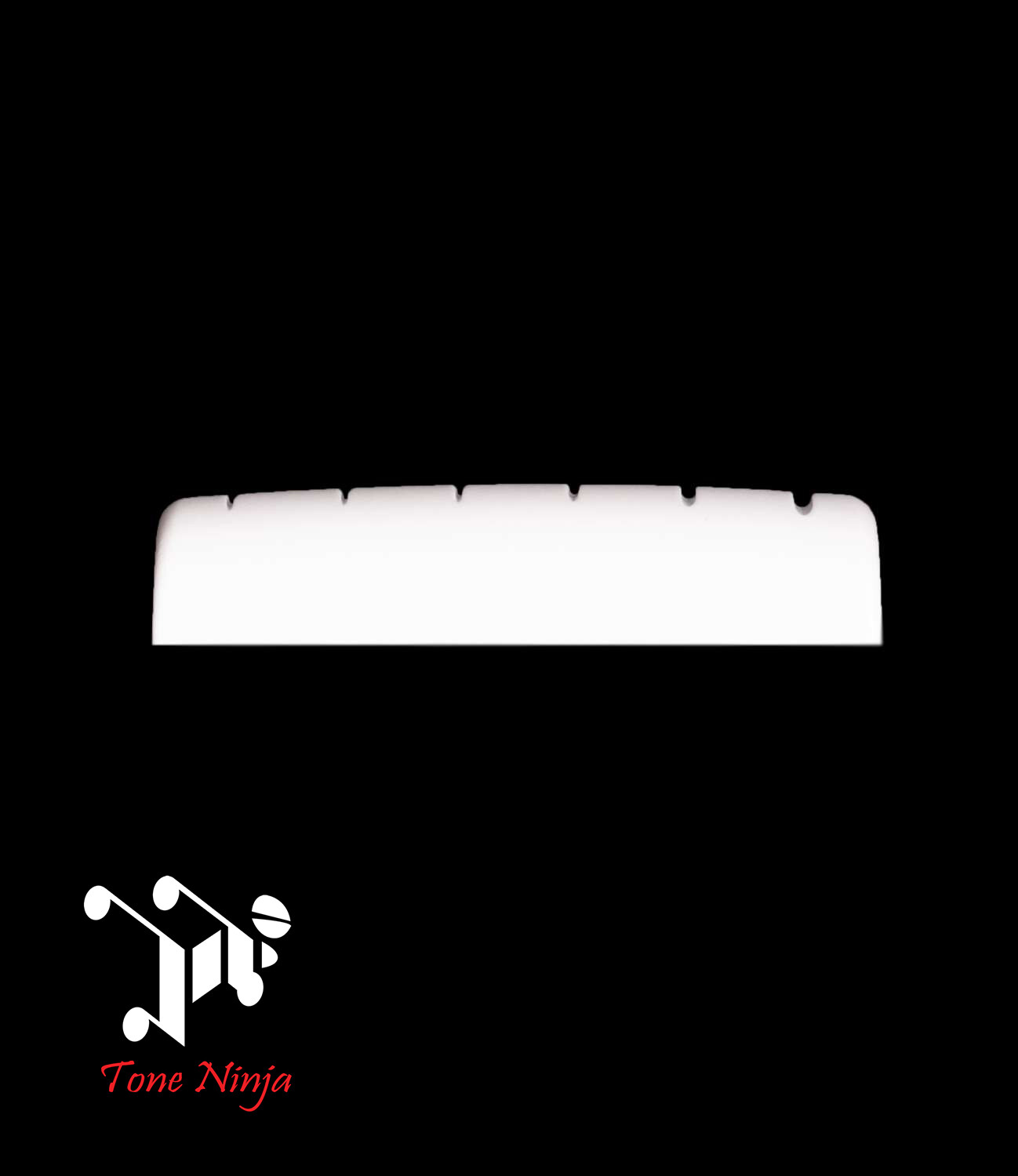 Genuine Tone Ninja Slotted Post 2014 Epiphone Nut, White NUT-008-W1