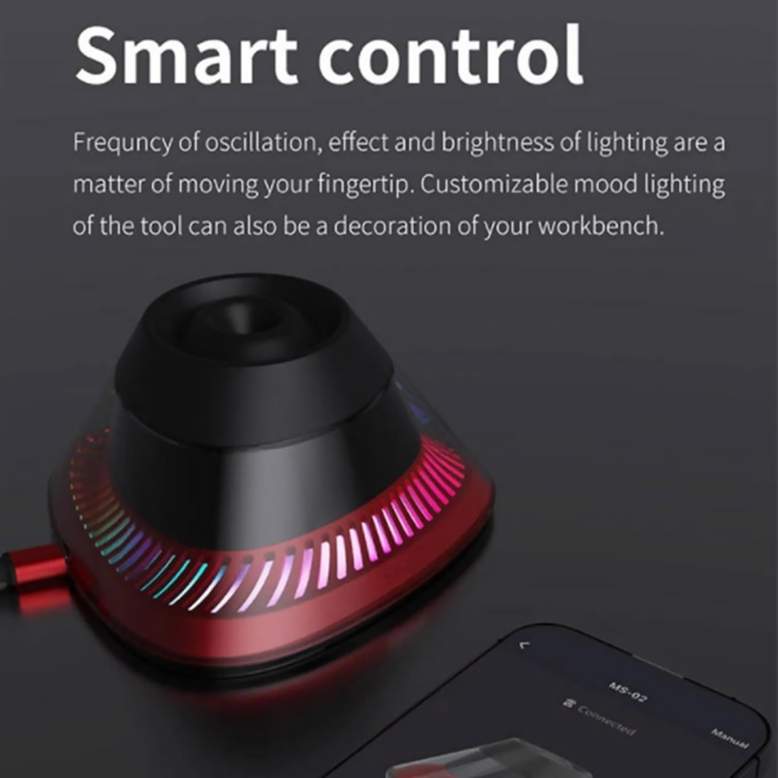 App Control Oscillating Stirrer Vibrating Mixer for Paint Bottles and Modeling