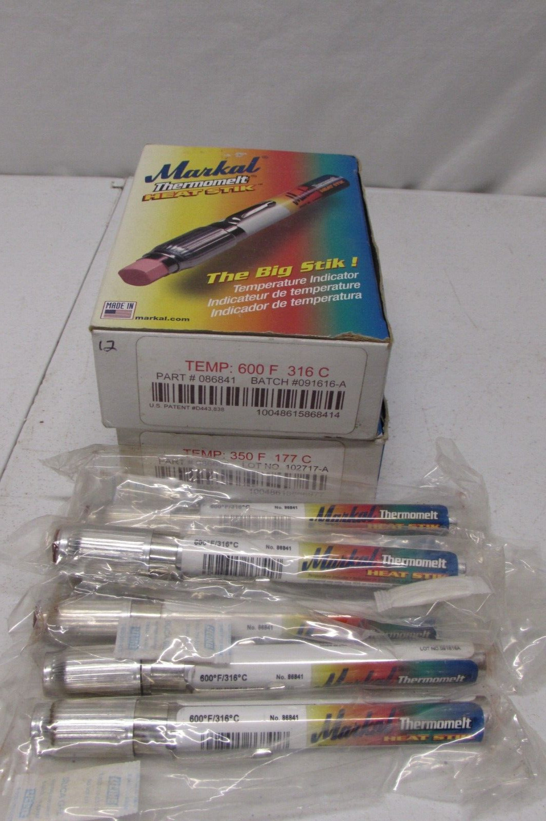 Markal Thermomelt  600 degree   Qty  3 pens