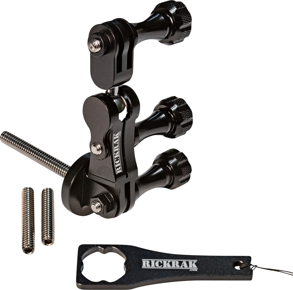 RICKRAK GoPro Mount - For 360 - Road Glide Fairing GPMRG-1-1