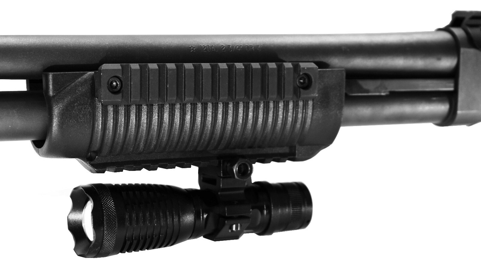 1500 lumen tactical Flashlight Strobe Black Mossberg 500 hunting accessories.