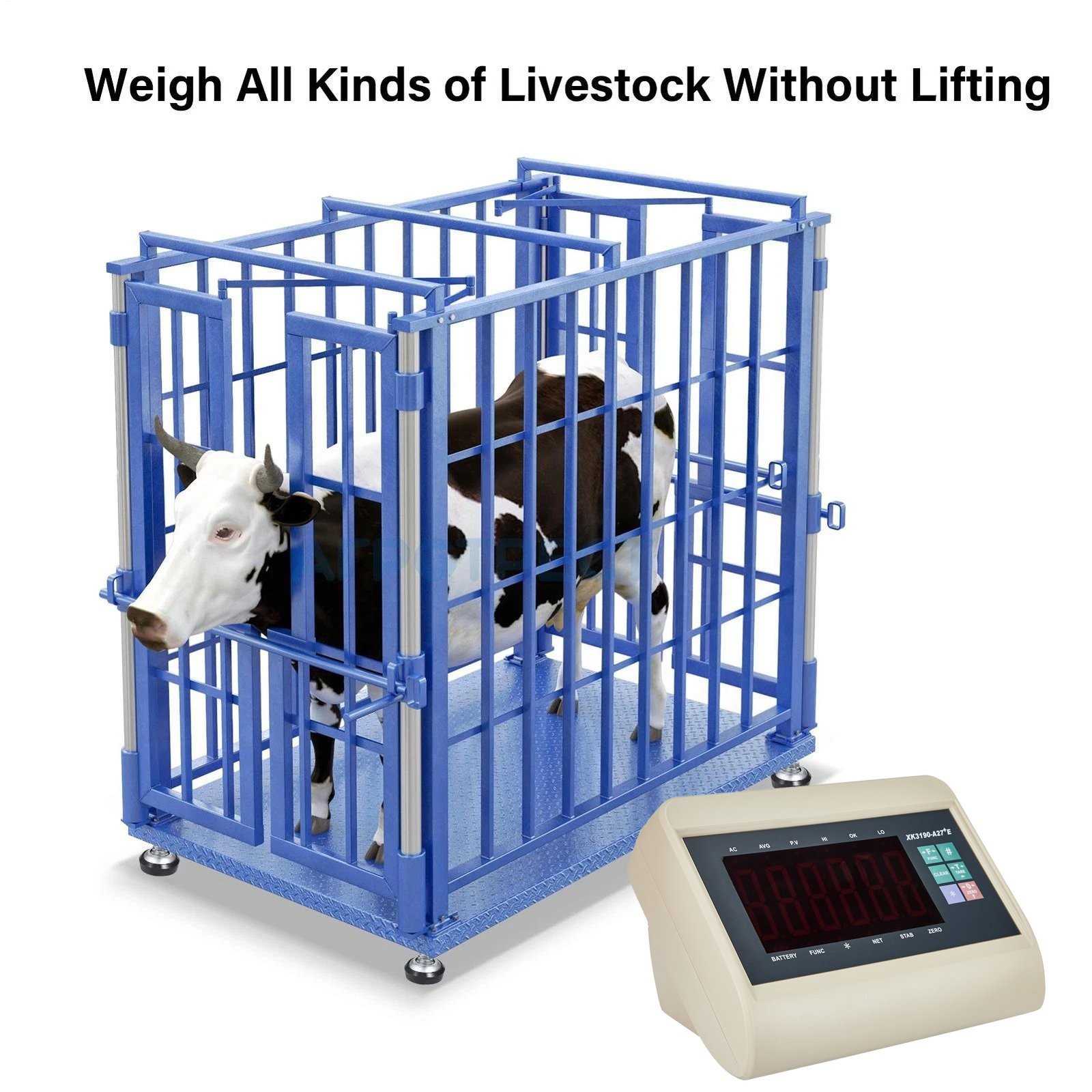Package Scale Livestock Scale Load Cell Scale Kit 10000lb Cattle Sheep Platform