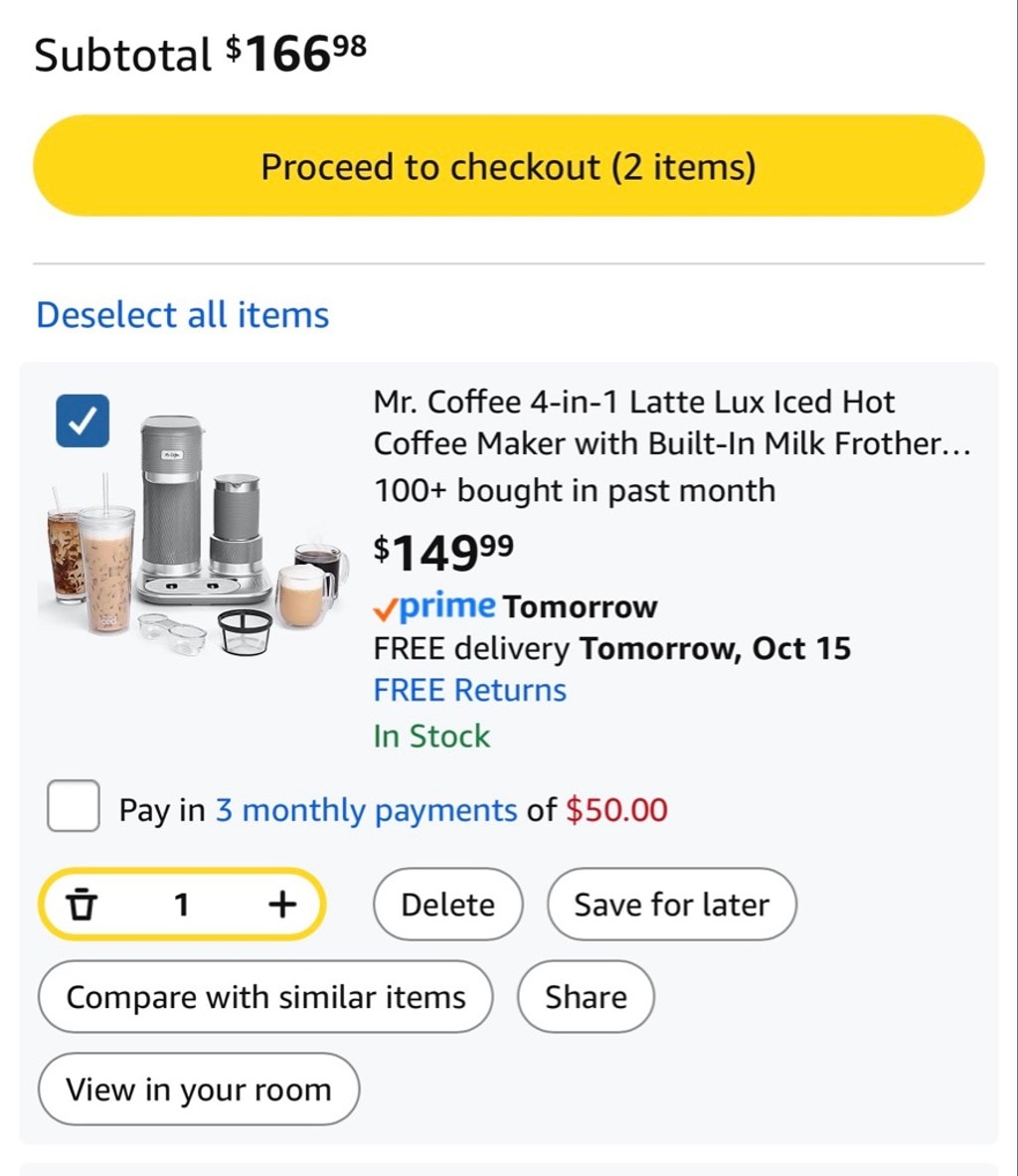 Coffee maker