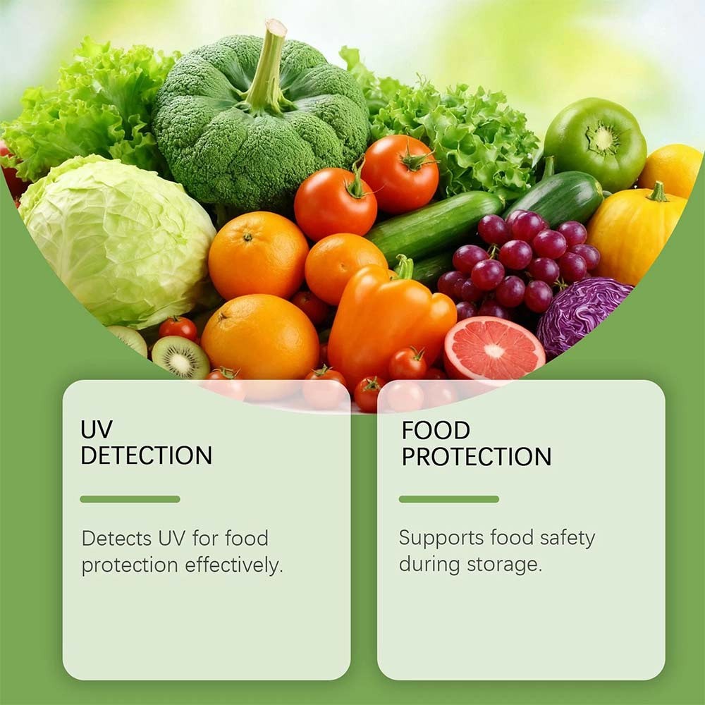 Portable UV Black Light Flashlight Vegetables Detector Inspection Tool