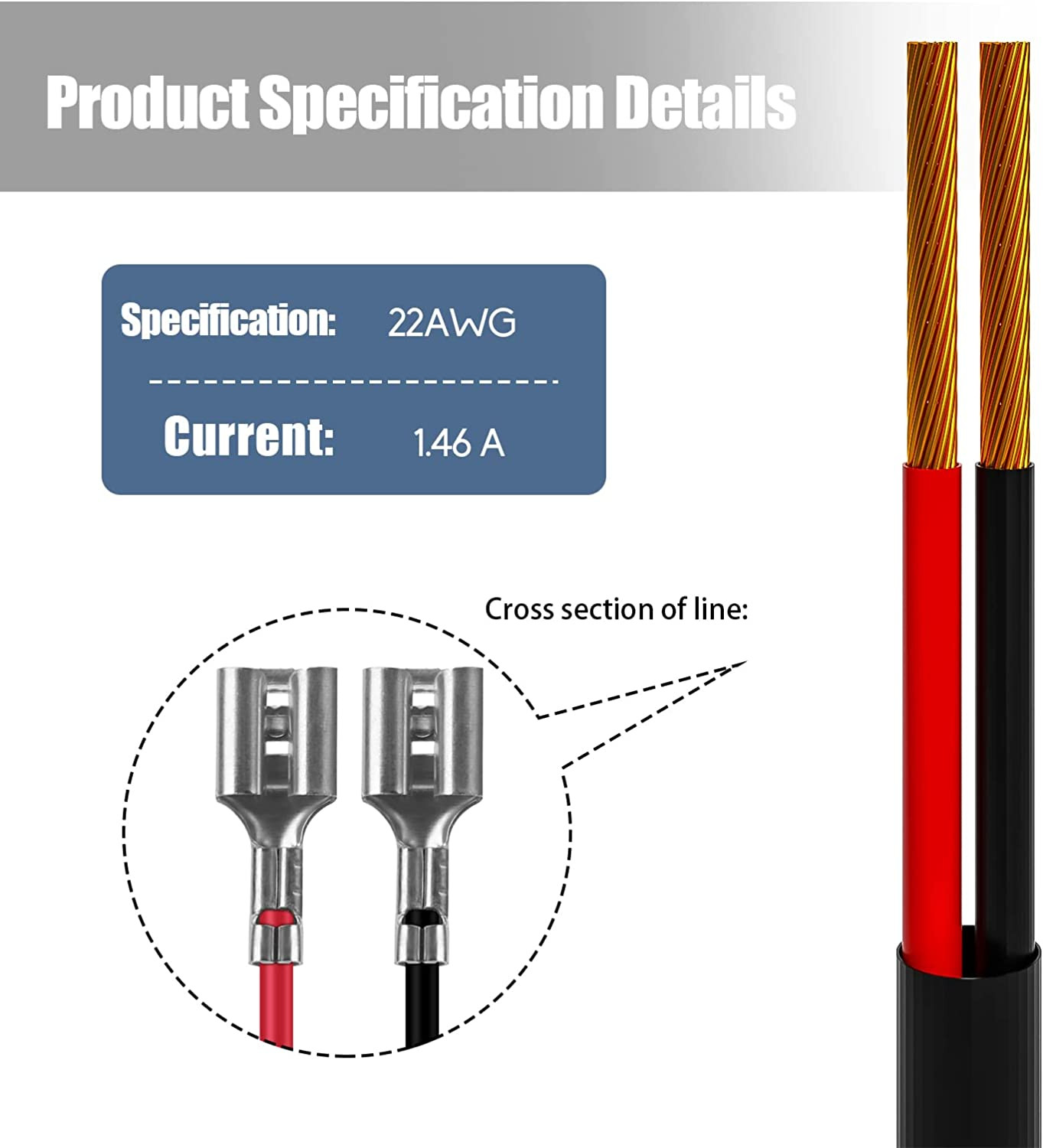 2 Pcs 4.0X1.7Mm DC Plug Durable Chew-Resistant Power Cable for Trail