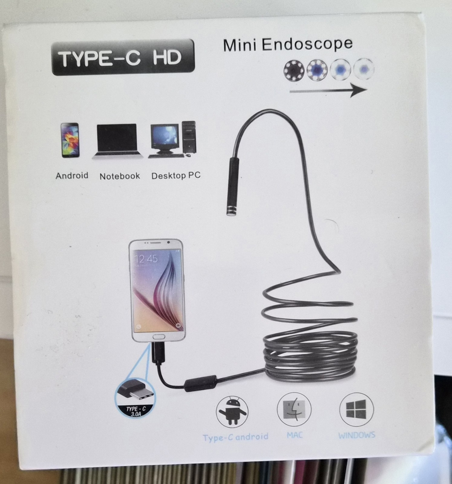 endoscope camera android type c