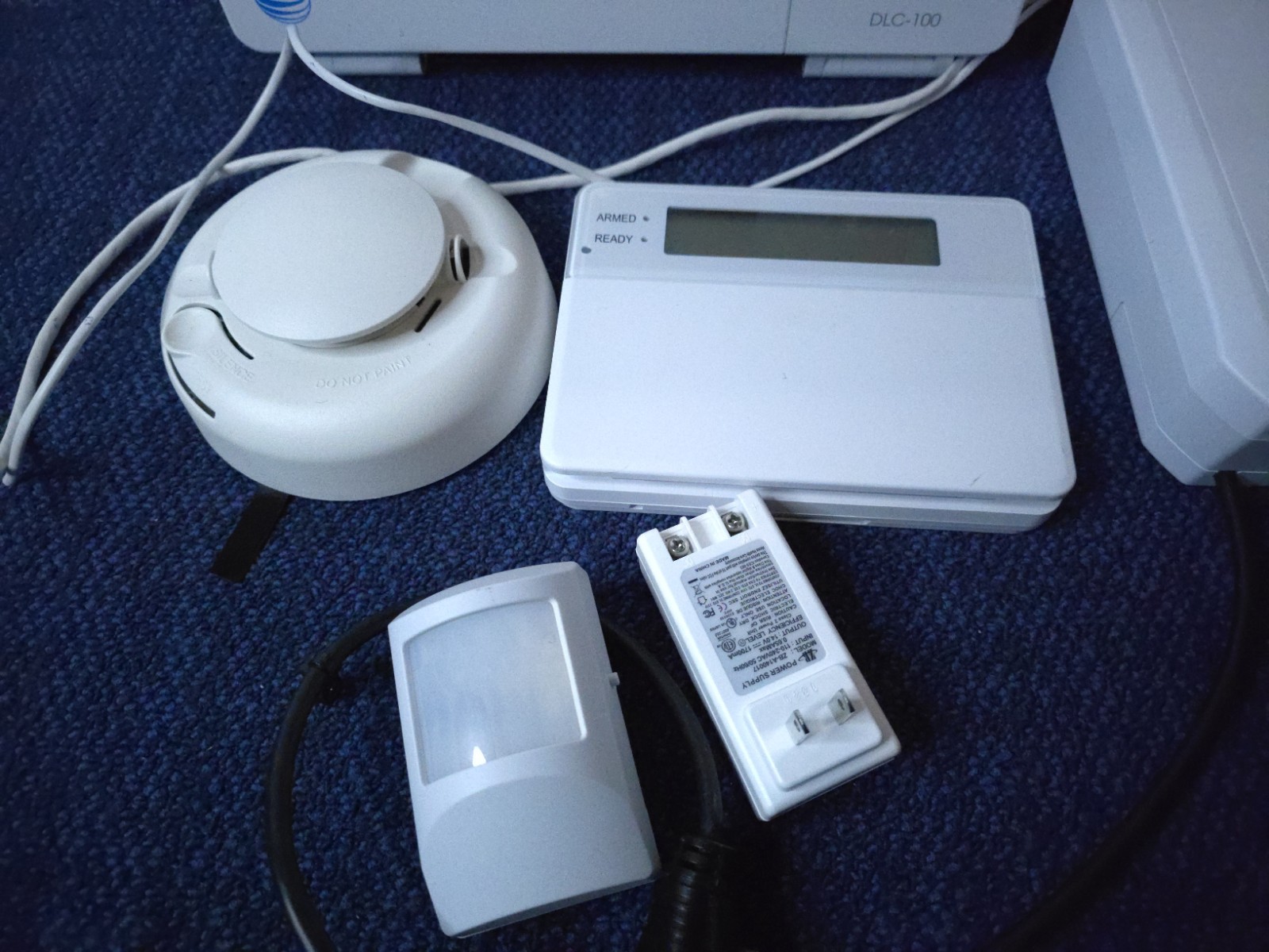 DLC-100 AT&T Digital Life Hub Home Security System w/ Cisco HPAV-100 + More
