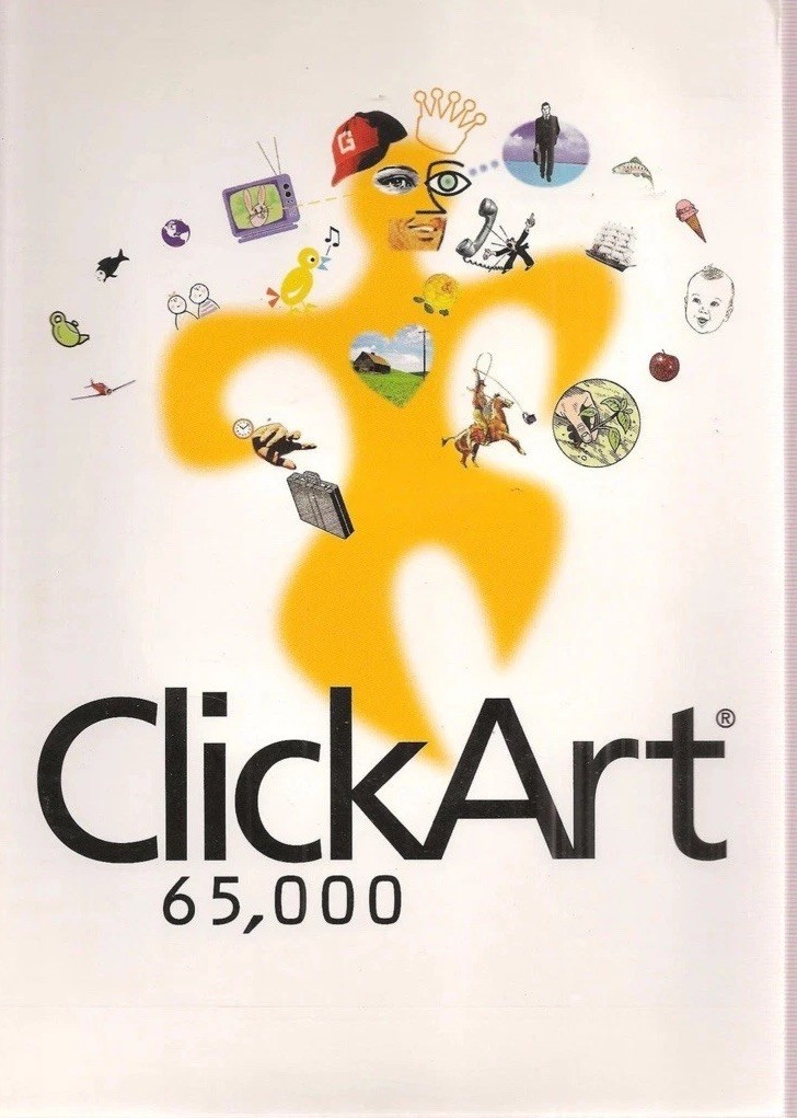 Broderbund 65,000 Click Art Images