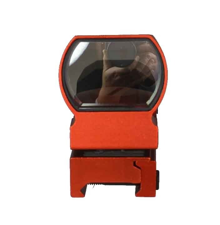 New Reflex Red and Green Adjustable Dot Sight Anodized Red Finish