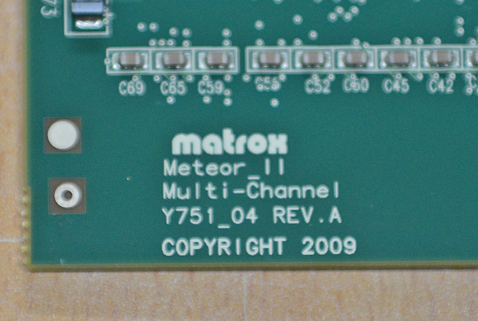 Matrox Meteor II Multi Channel Y751-04 REV. A free ship