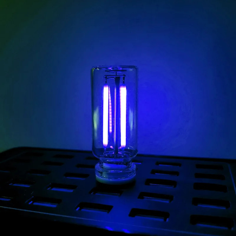 USB Glass Bottle Atmosphere Night Light – Touch Switch Dimmable LED Bulb, Multi