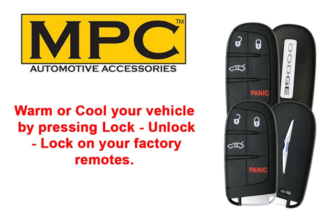 Factory Remote Start For 2015-2017 Dodge Challenger - Plugin T-Harness