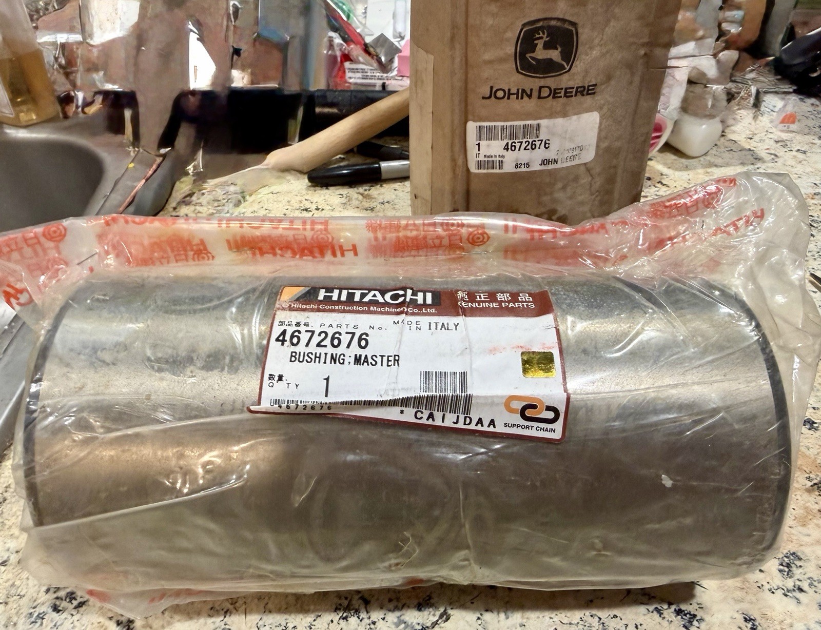 Genuine Hitachi 4672676 Master Bushing OEM Italy – Heavy Excavator Rebuild