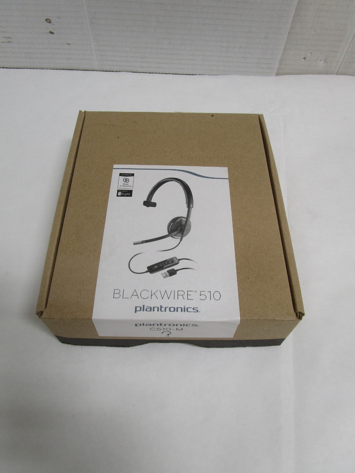 PLANTRONICS Blackwire C510-M Headband Headsets Black 88860-02 NEW OPEN BOX