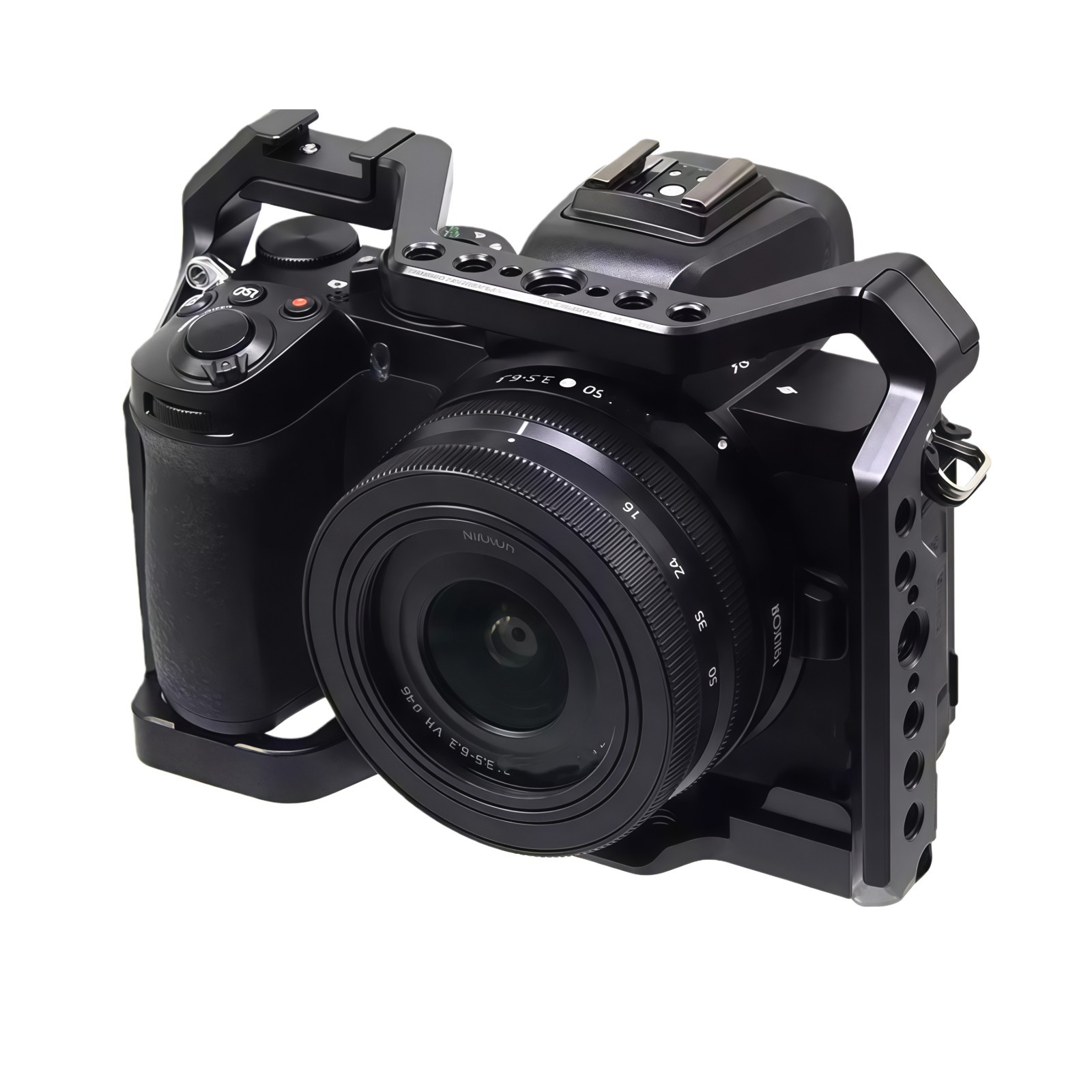 Camera cage quick release stabilizer for Nikon Z50 VLOG expansion