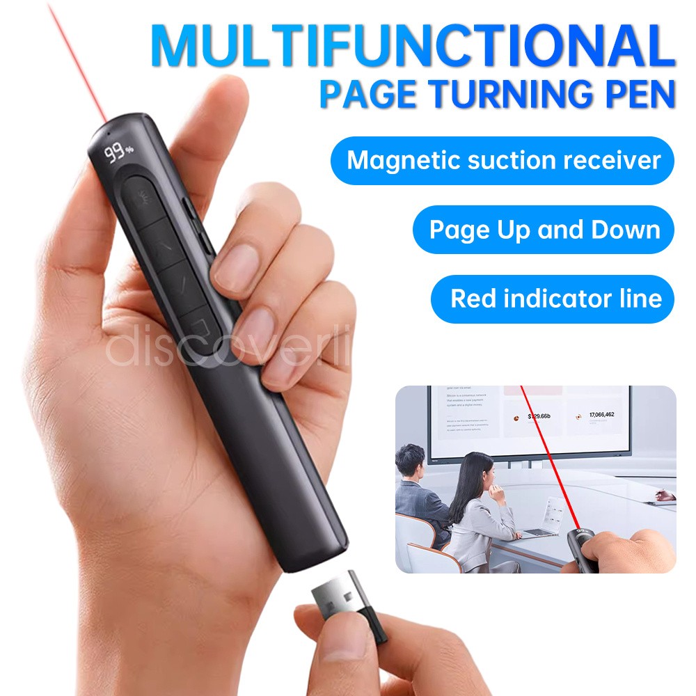Presentation Clicker Wireless Presenter Remote USB Control Powerpoint PPT Click