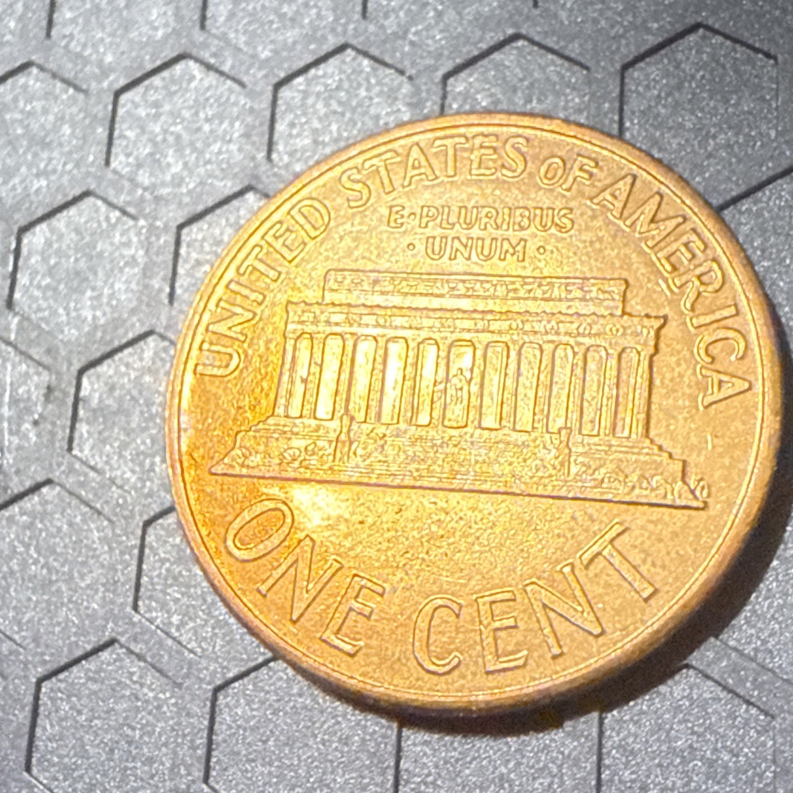 1959 D Red Lincoln penny