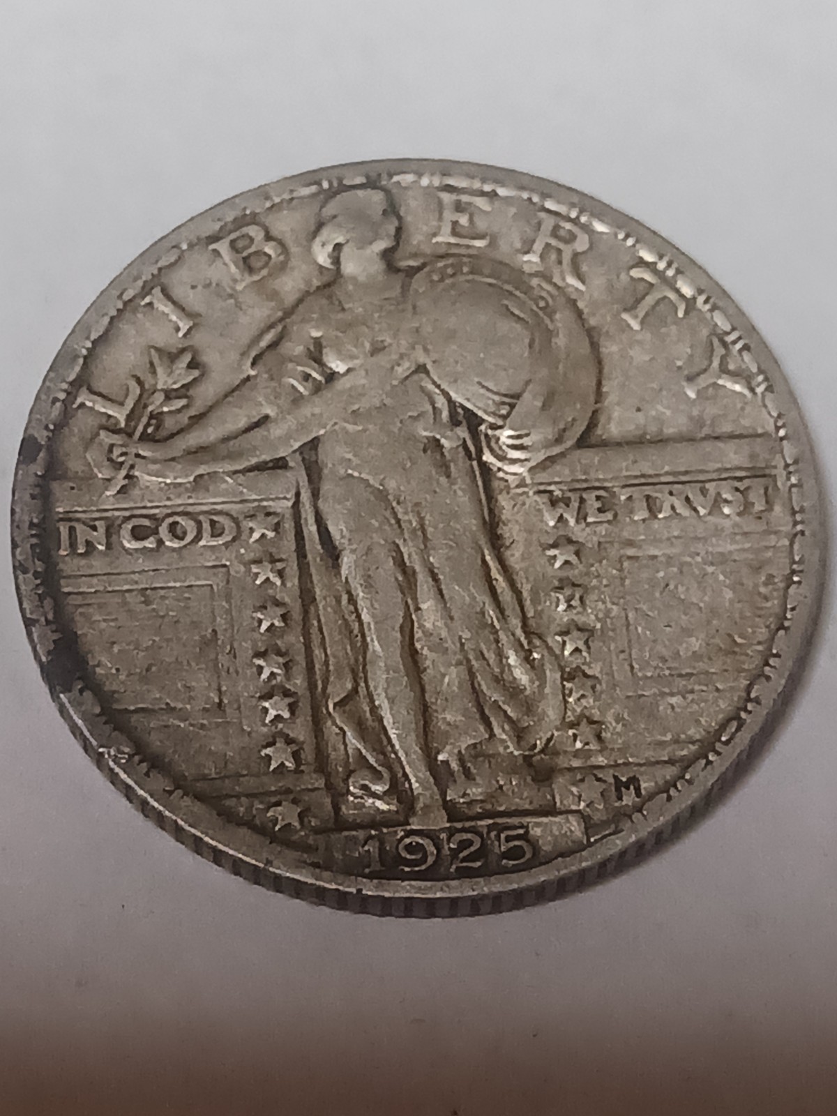 1925  STANDING LIBERTY QUARTER,