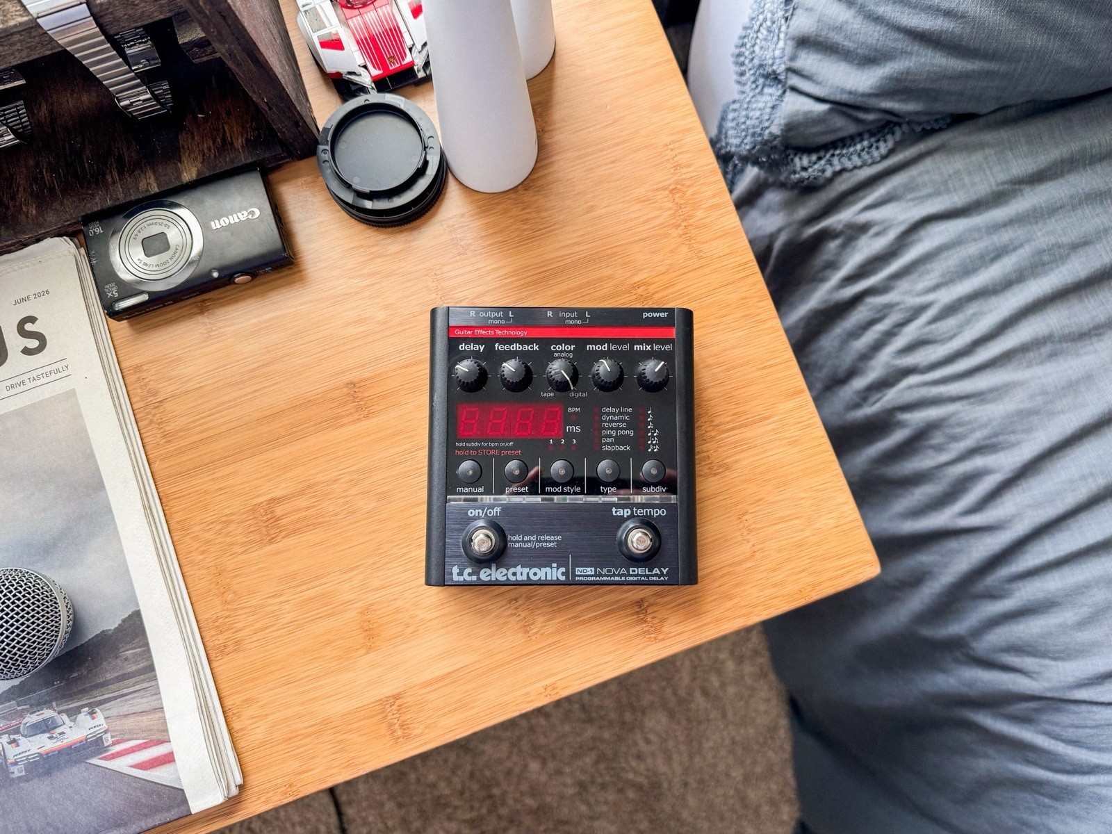 TC Electronic ND-1 Nova Delay Digital Delay Pedal for Electric Guitar