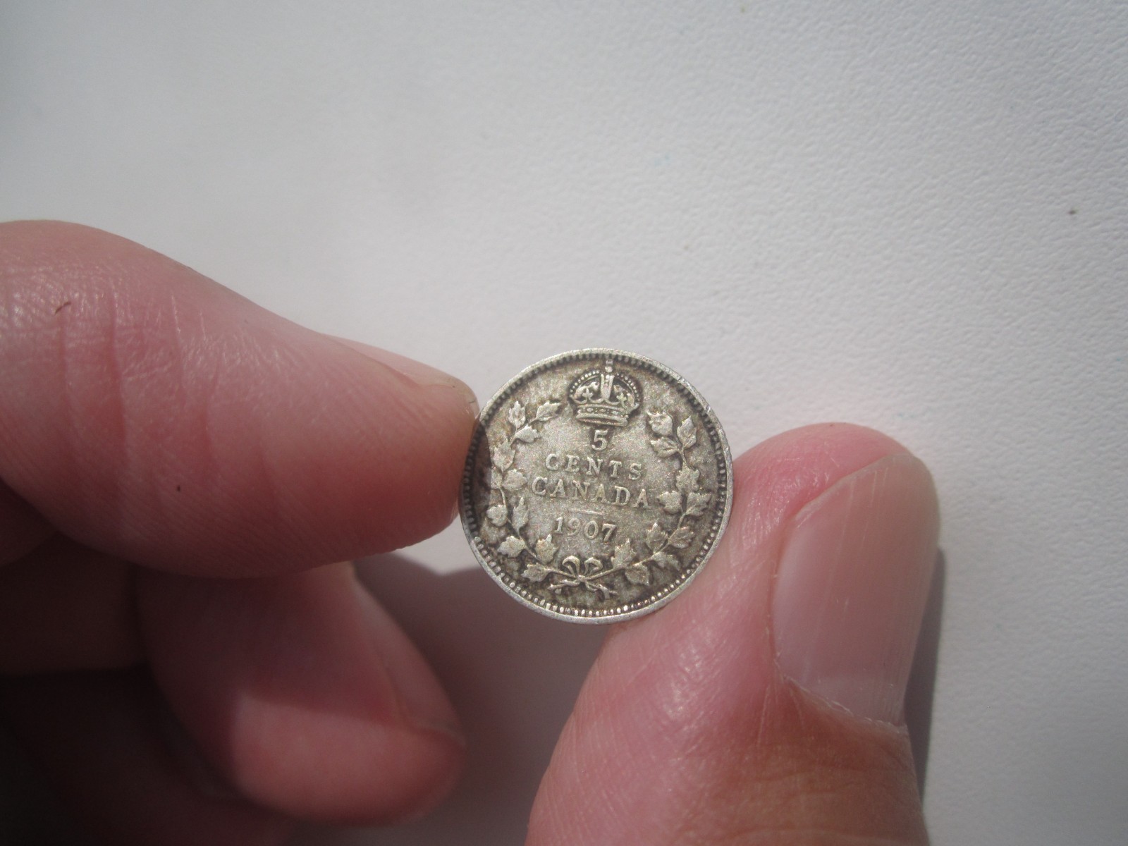 1907 CANADA 5 CENTS